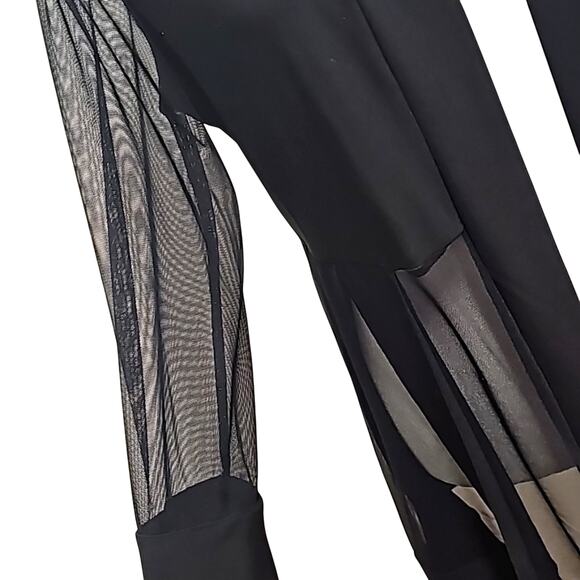 Bali Women Blach Poly/Span Long Sleeve Open Evening Jacket Blazer Size See Meas. - Picture 7 of 9